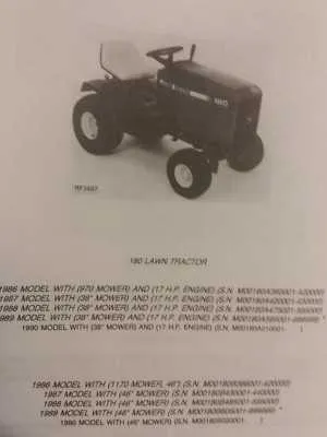 john deere 170 lawn tractor specs