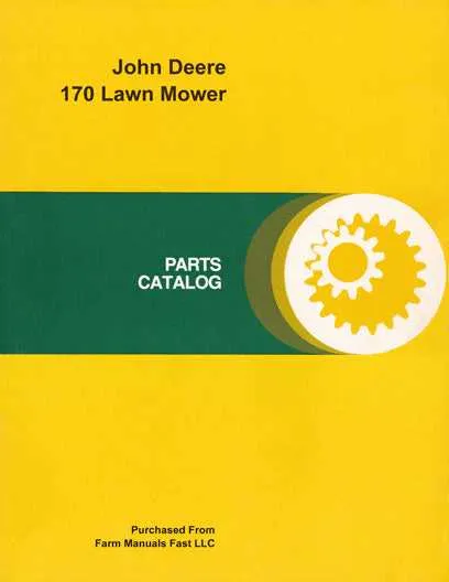 john deere 170 mower specs