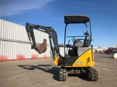 john deere 17d excavator specs