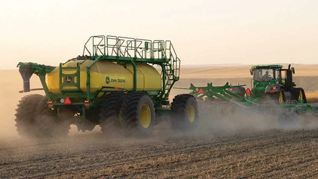 john deere 1850 air seeder specs