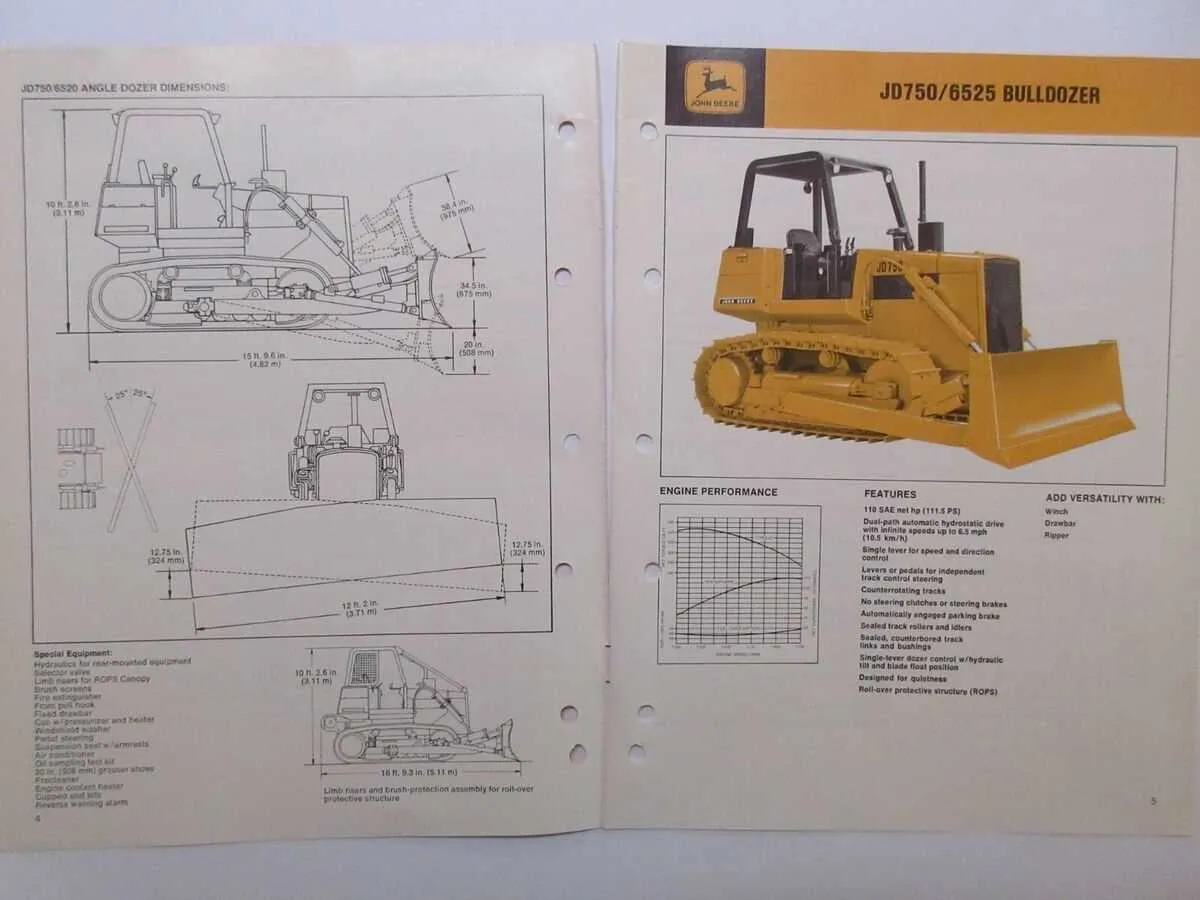john deere 1953mc dozer specs