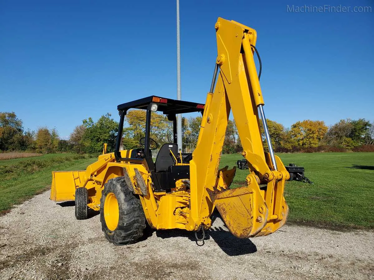 john deere 210 backhoe specs