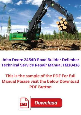 john deere 2154d road builder specs