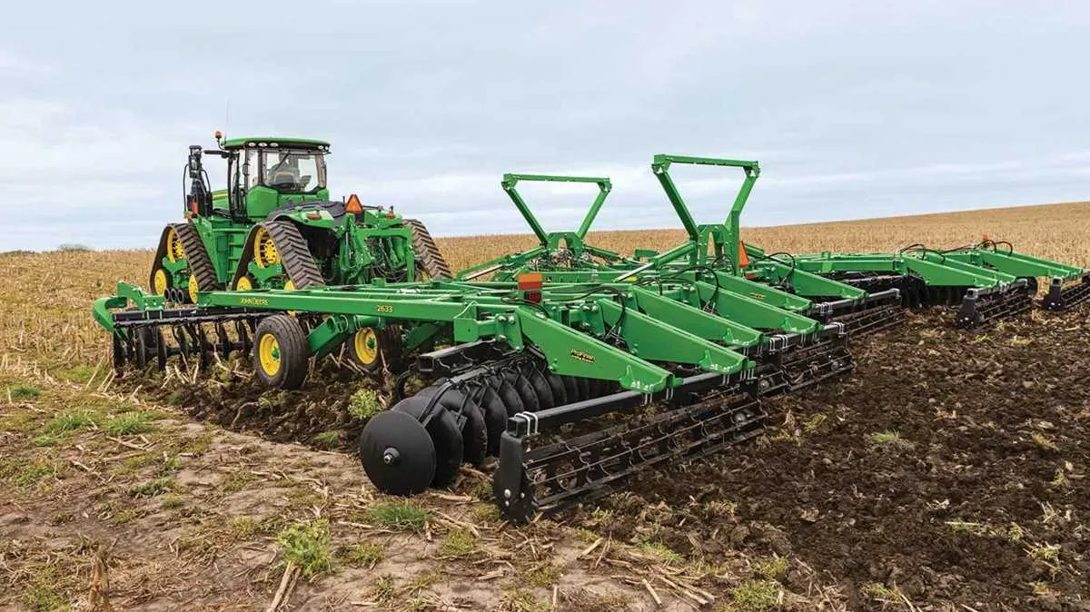john deere 225 disk specs