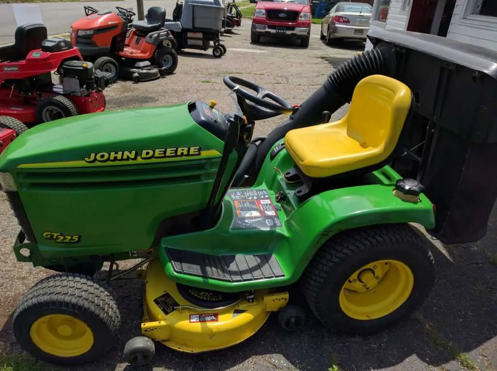 john deere 225 mower specs