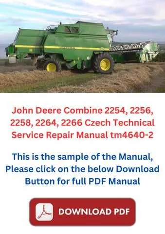 john deere 2266 specs