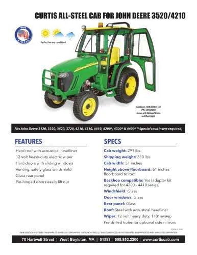 john deere 2305 specs