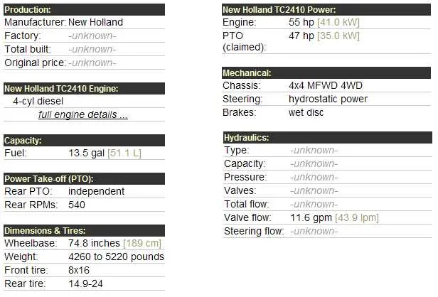 john deere 2410 specs john deere 2410 specs