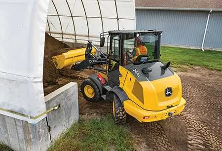 john deere 244 l tire specs