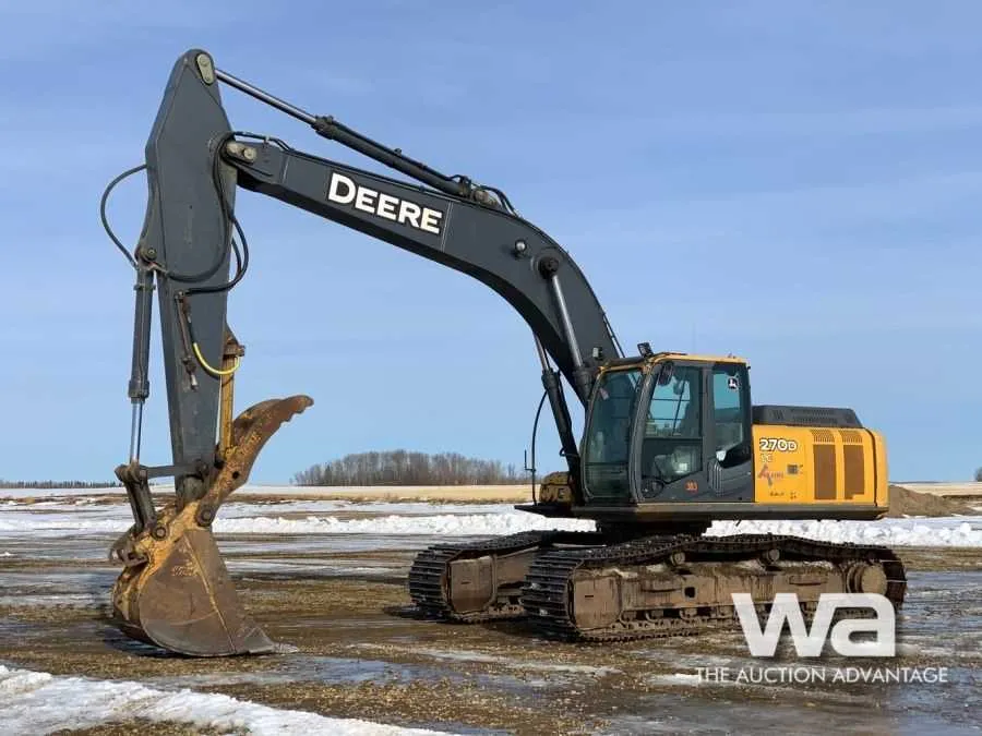 john deere 270d excavator specs