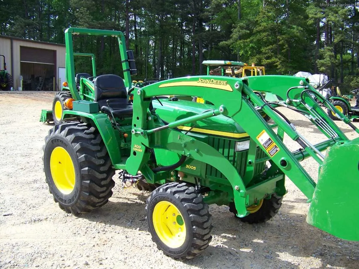 john deere 3005 loader specs