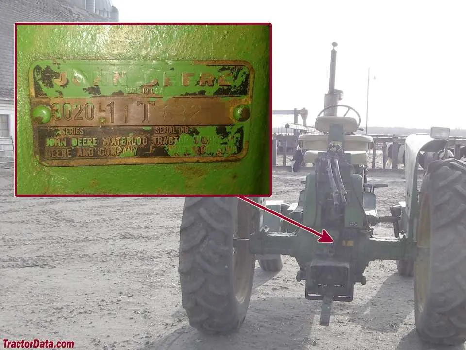john deere 3020 diesel engine specs