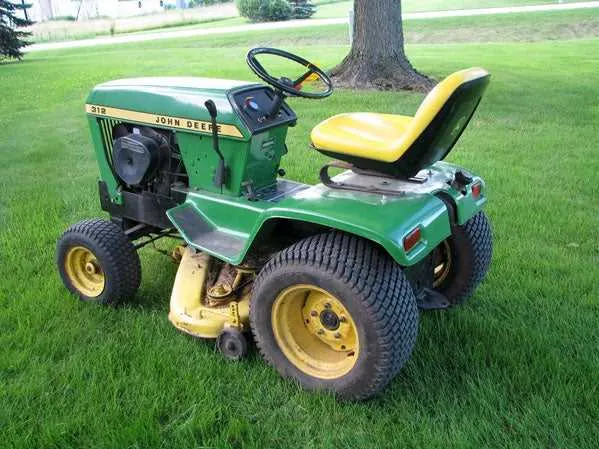 john deere 312 lawn tractor specs