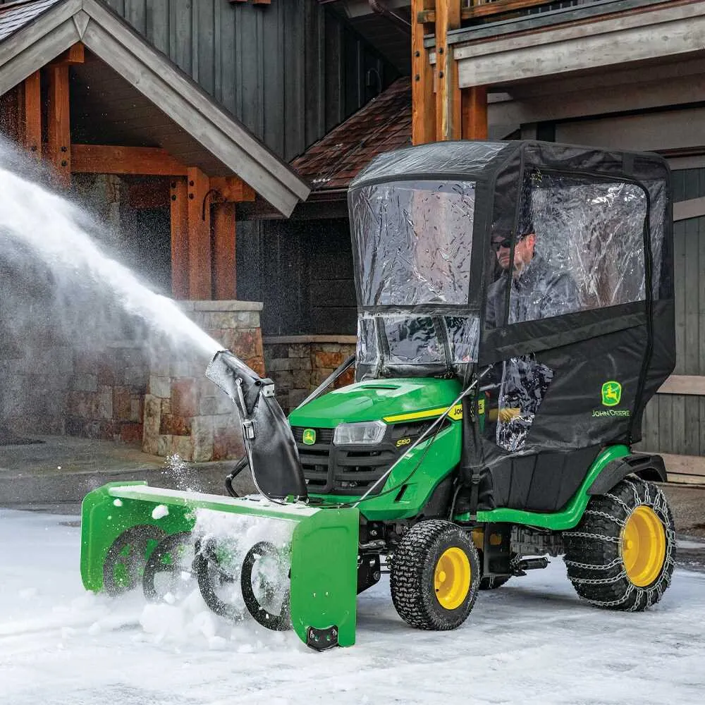 john deere 318 snow blower specs
