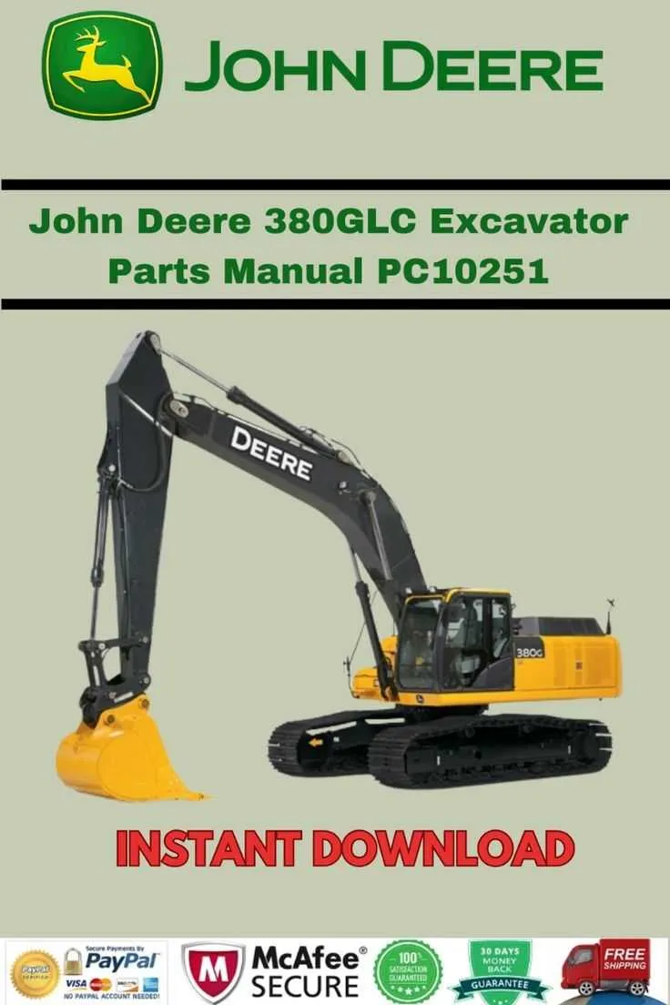 john deere 380g excavator specs john deere 380g excavator specs