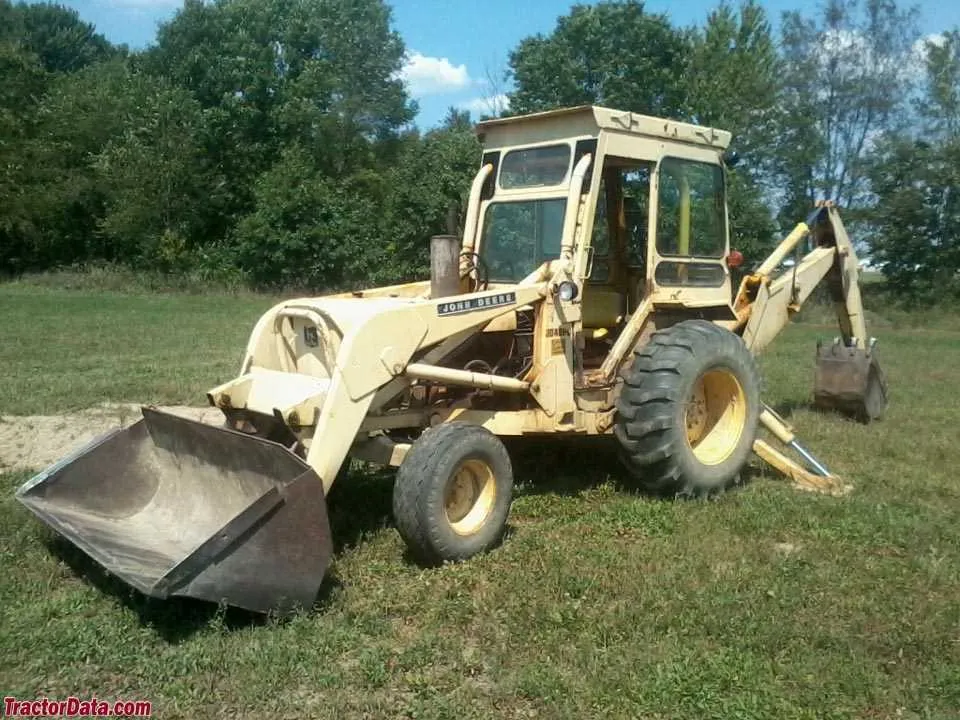 john deere 401 backhoe specs