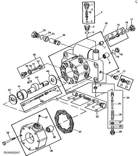 john deere 4020 hydraulic pump specs