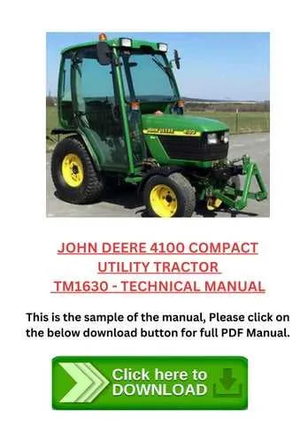 john deere 4100 mower specs john deere 4100 mower specs