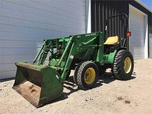 john deere 4100 with 410 loader specs
