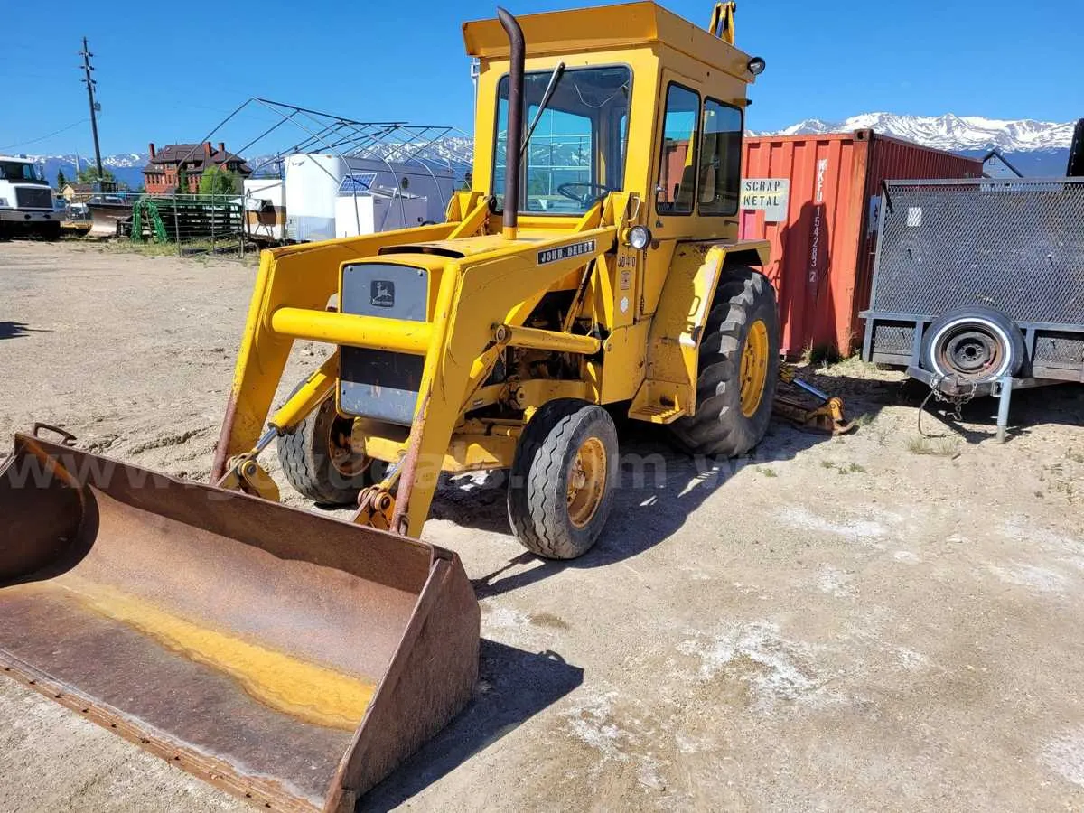 john deere 410b backhoe specs