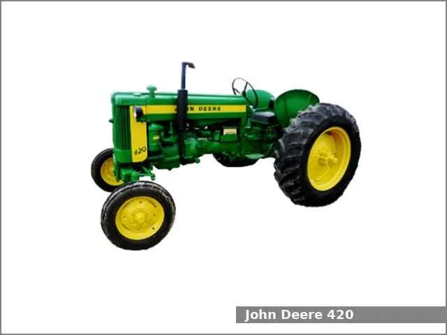 john deere 420 specs