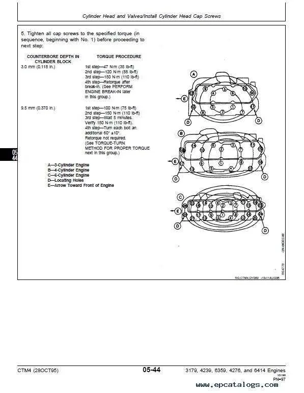john deere 435 cylinder head torque specs john deere 435 cylinder head torque specs