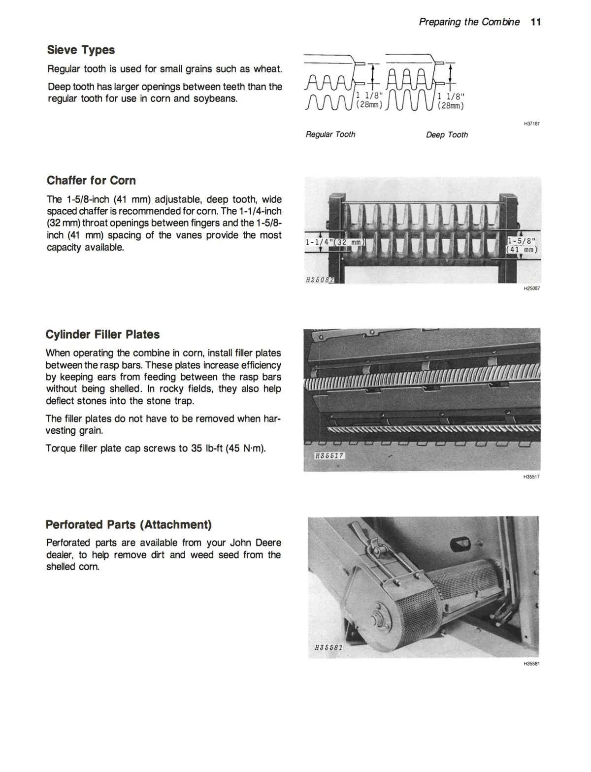 john deere 444 corn head specs