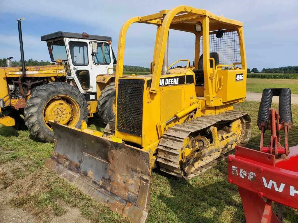 john deere 450 g specs