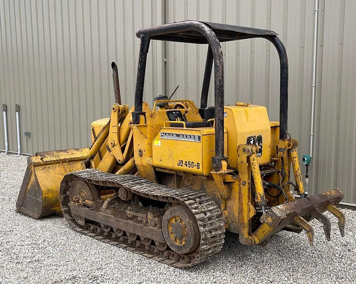 john deere 450c crawler loader specs