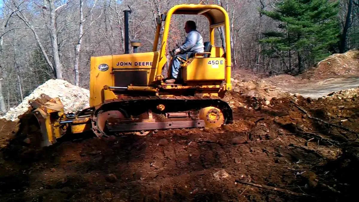 john deere 450e specs