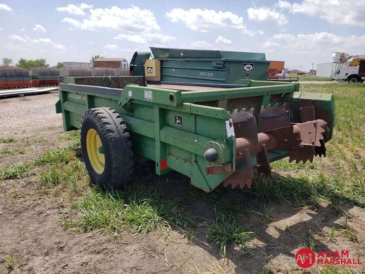 john deere 455 manure spreader specs