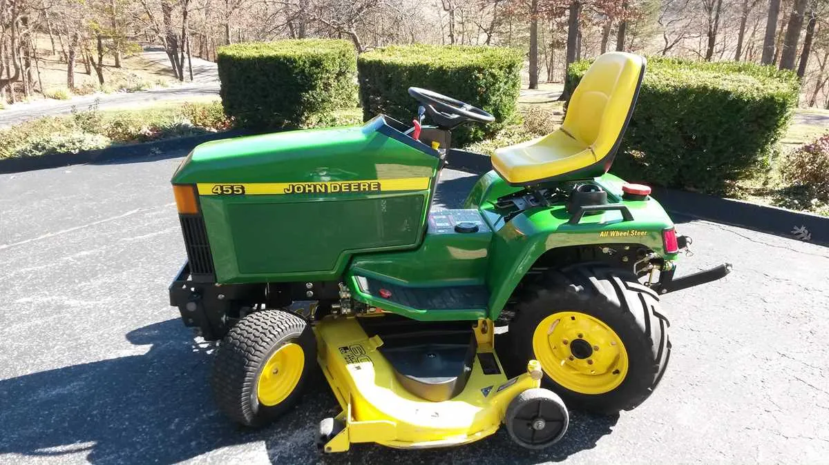 john deere 455 specs