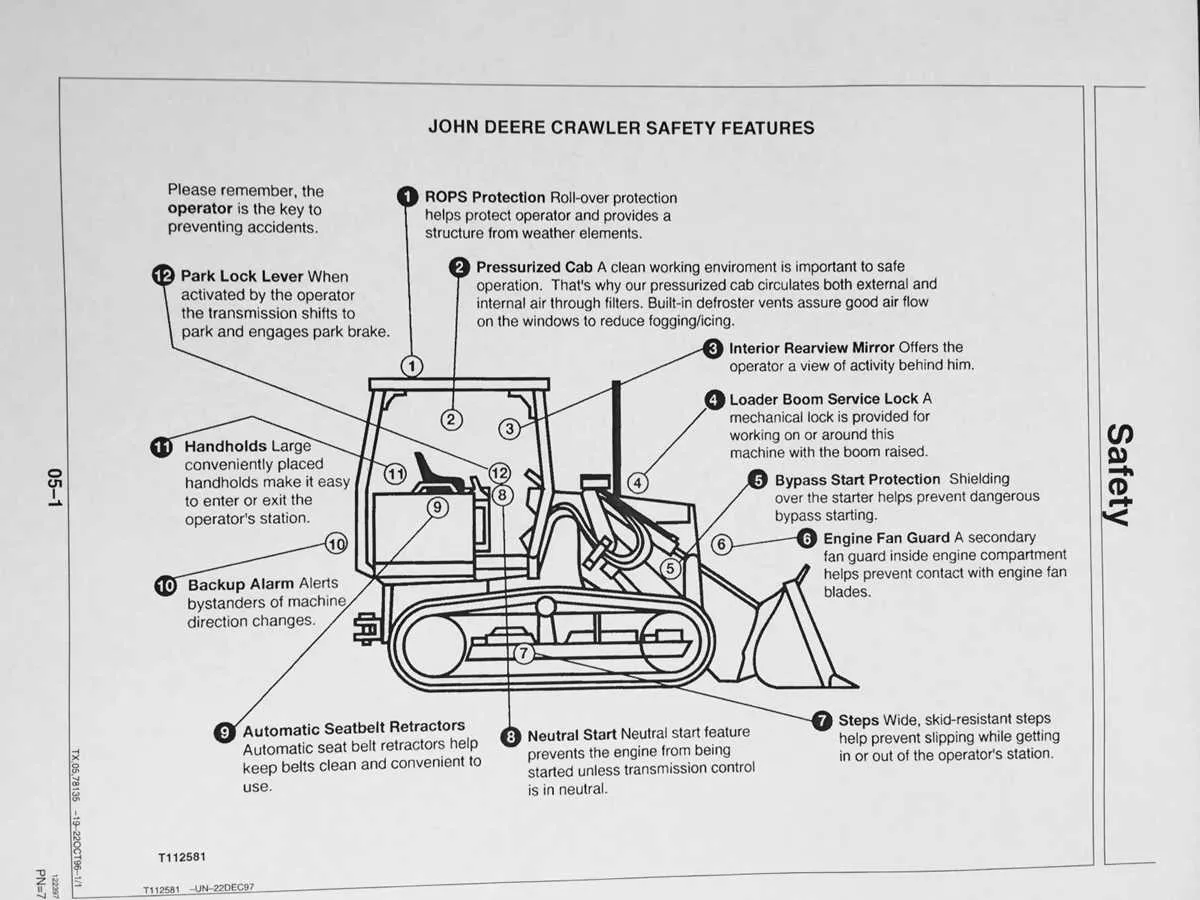 john deere 455g dozer specs
