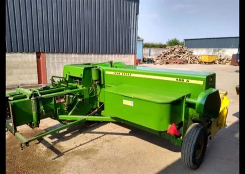 john deere 456 square baler specs