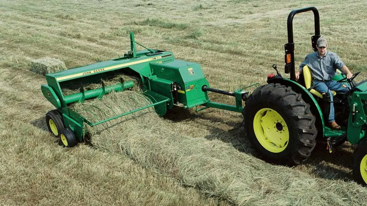 john deere 456 square baler specs