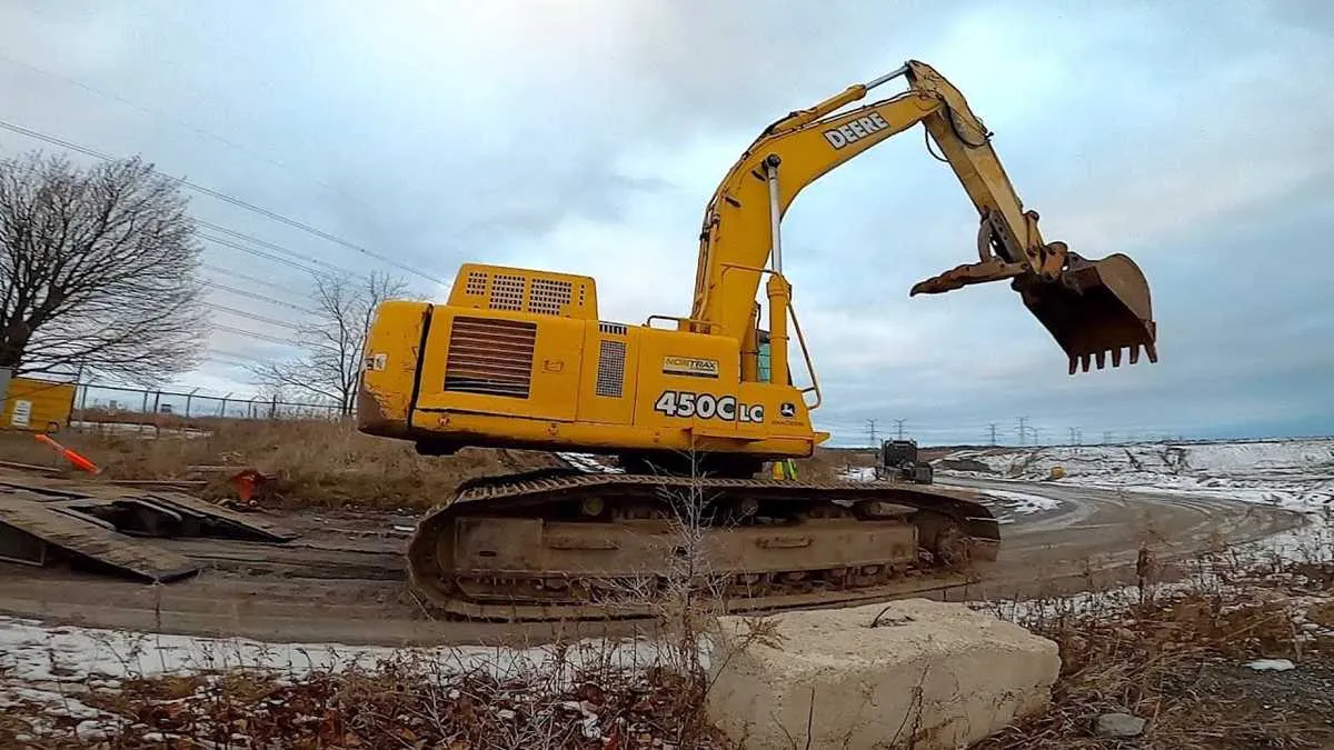 john deere 460 excavator specs