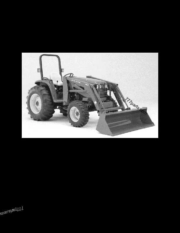 john deere 460 front loader specs