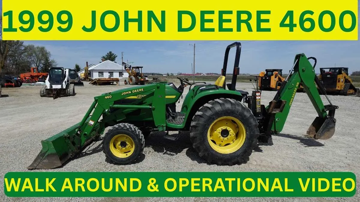 john deere 4600 tractor spec