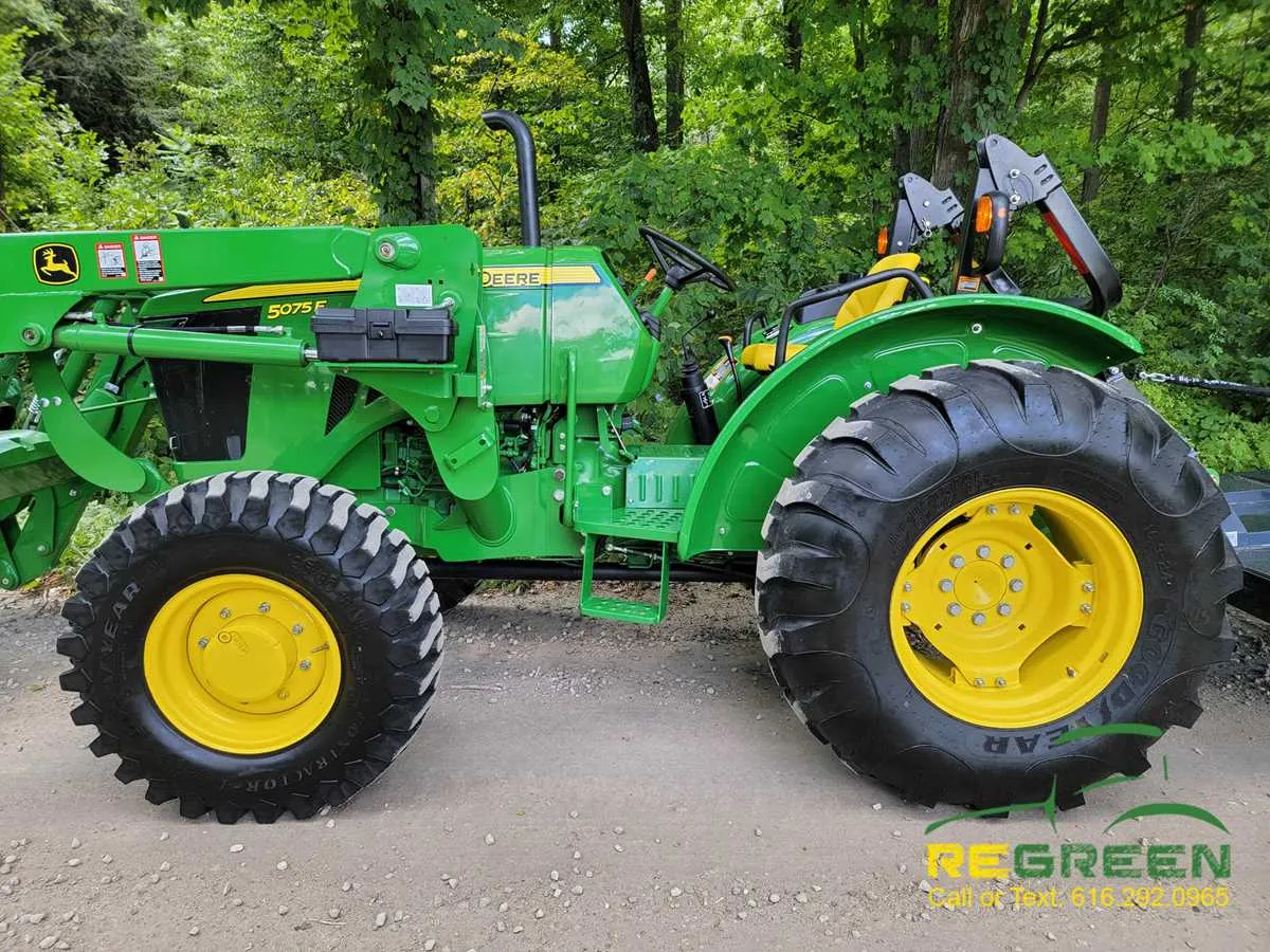 john deere 5075e loader specs