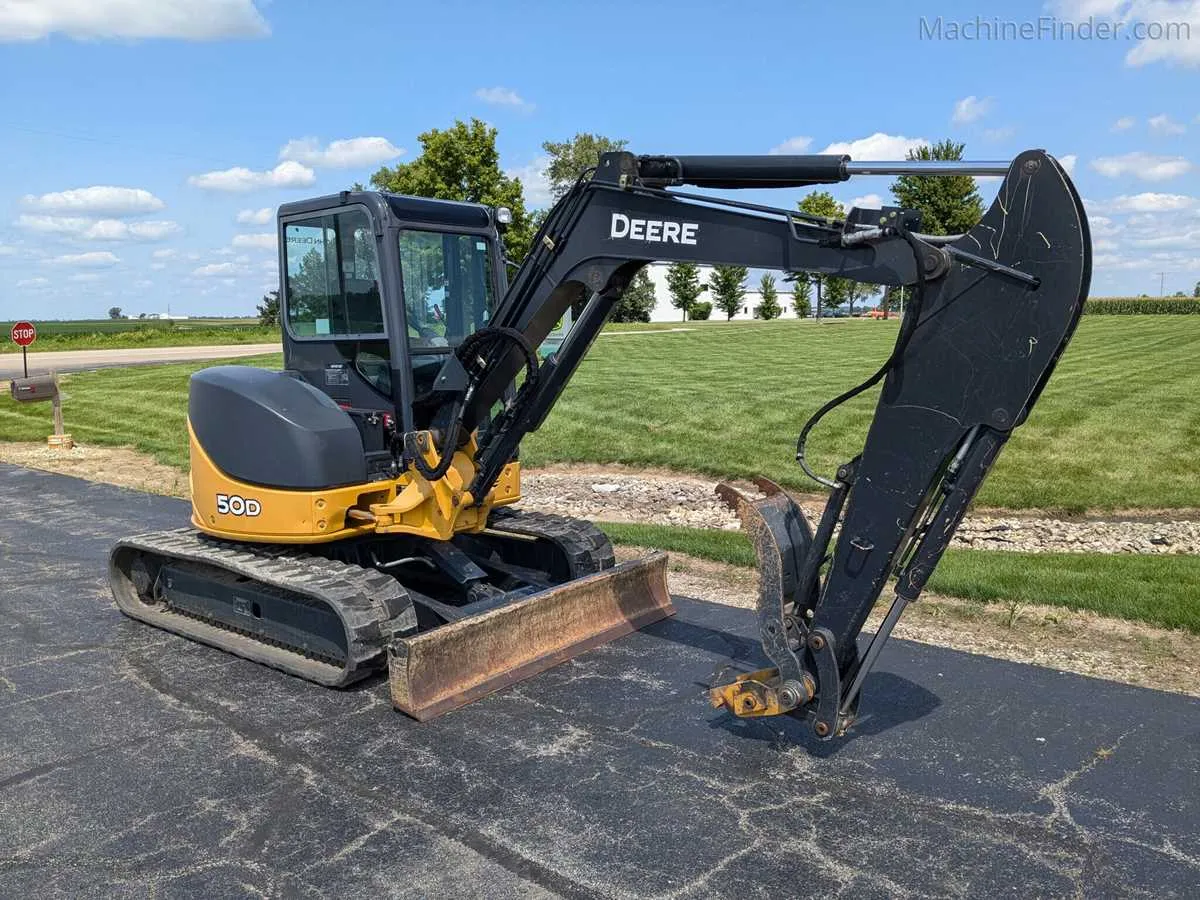 john deere 50d mini ex specs