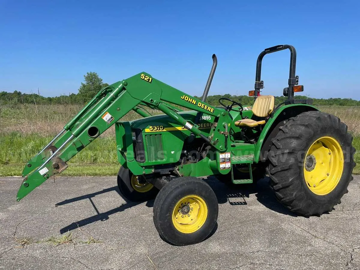 john deere 5310 loader specs