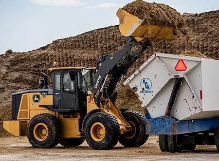 john deere 544 loader specs