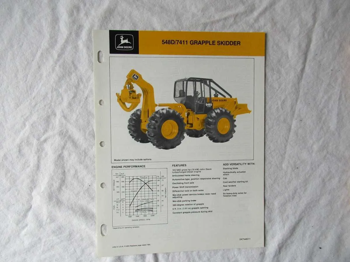 john deere 548 g2 specs john deere 548 g2 specs