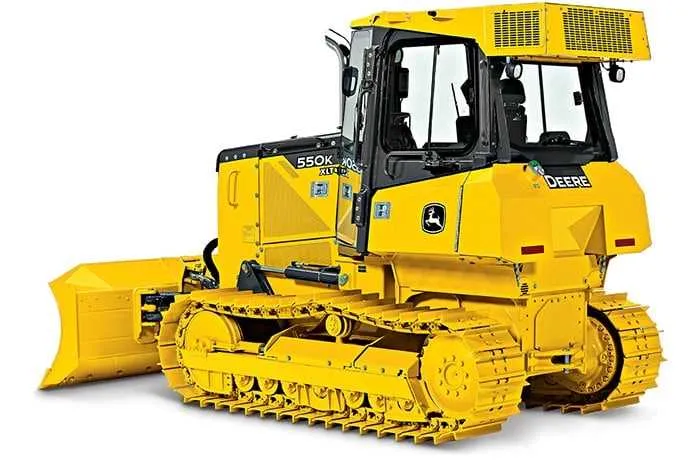 john deere 550k dozer specs