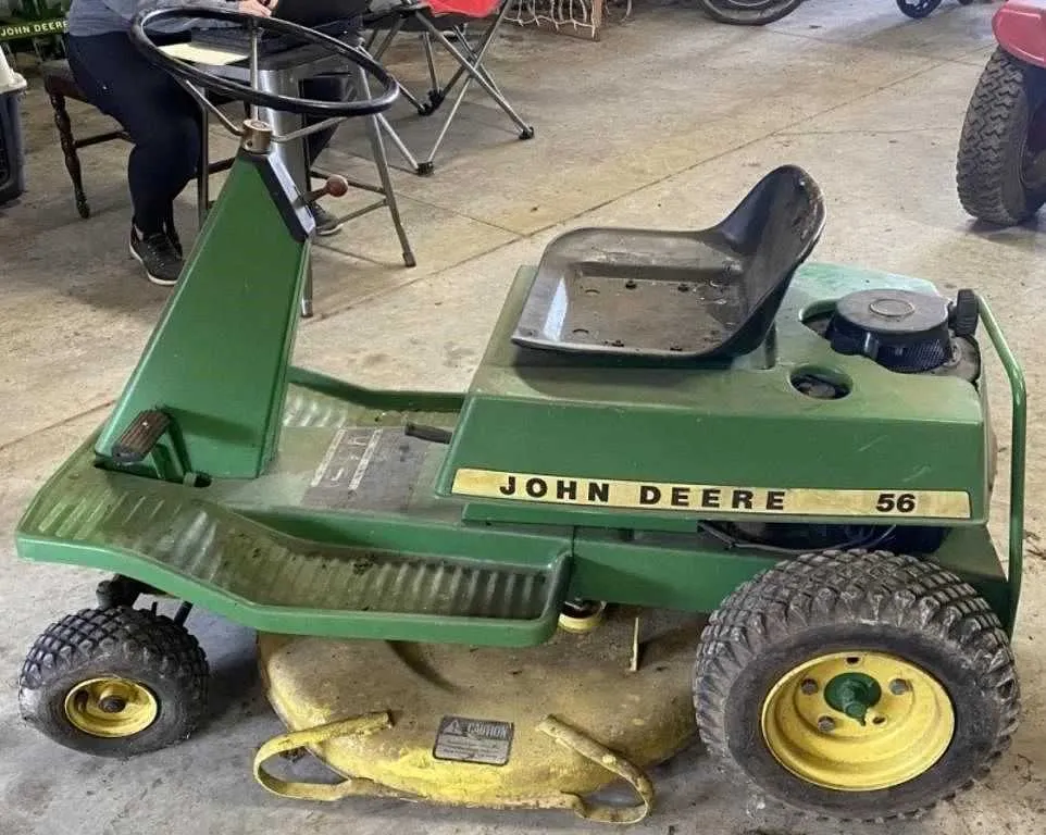 john deere 56 riding mower specs