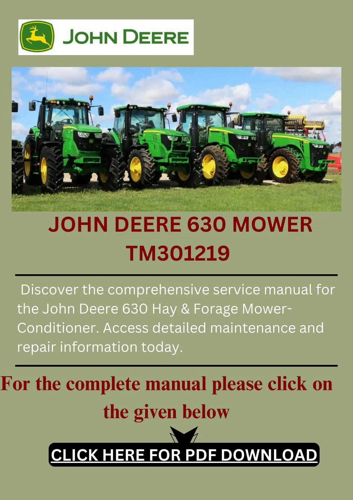 john deere 630 mower conditioner specs john deere 630 mower conditioner specs