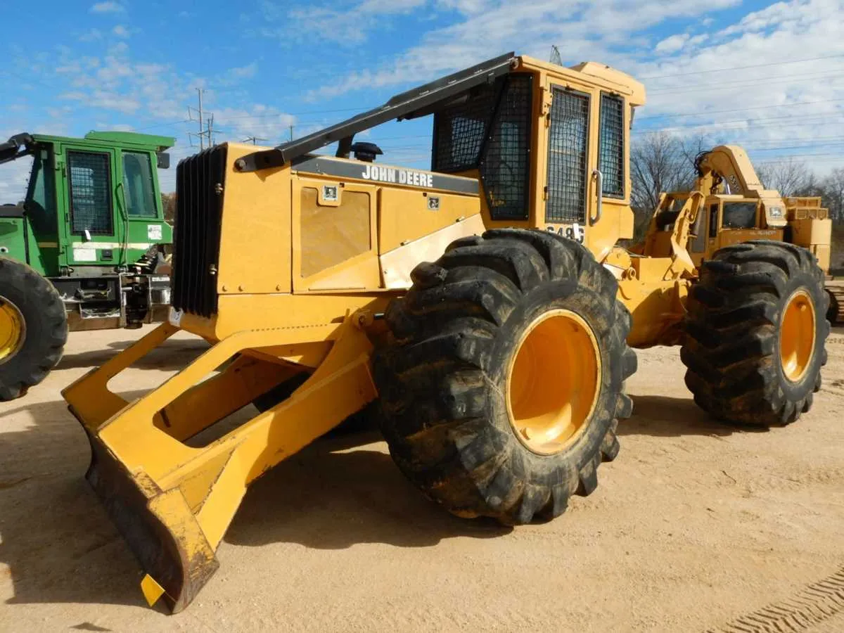 john deere 648g skidder specs