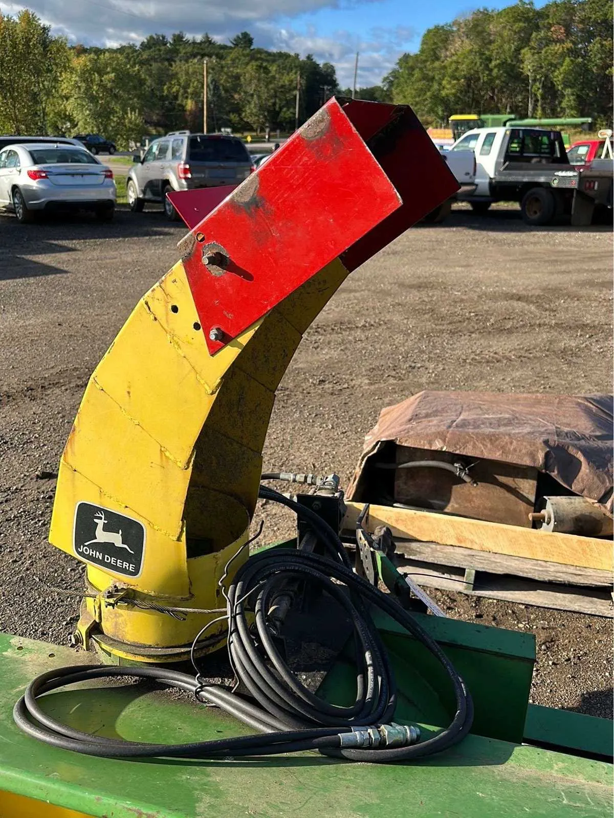 john deere 666 snowblower specs