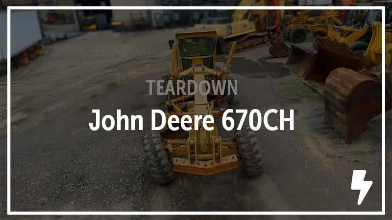 john deere 670ch grader specs