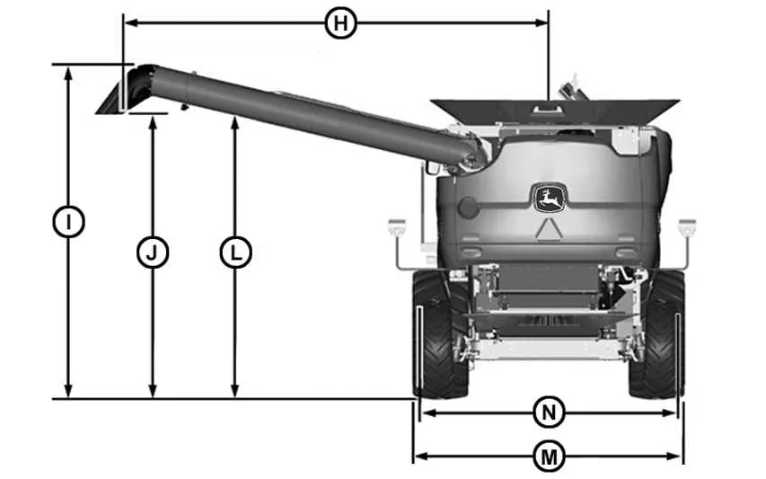 john deere 68 auger wagon specs